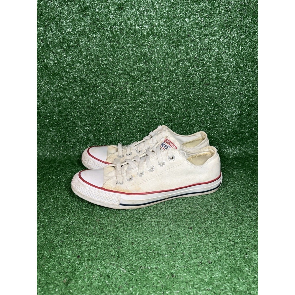 Converse Chuck Taylor All Star Women Size 8.5 White Casual Shoe Skate Sneakers - Picture 4 of 9